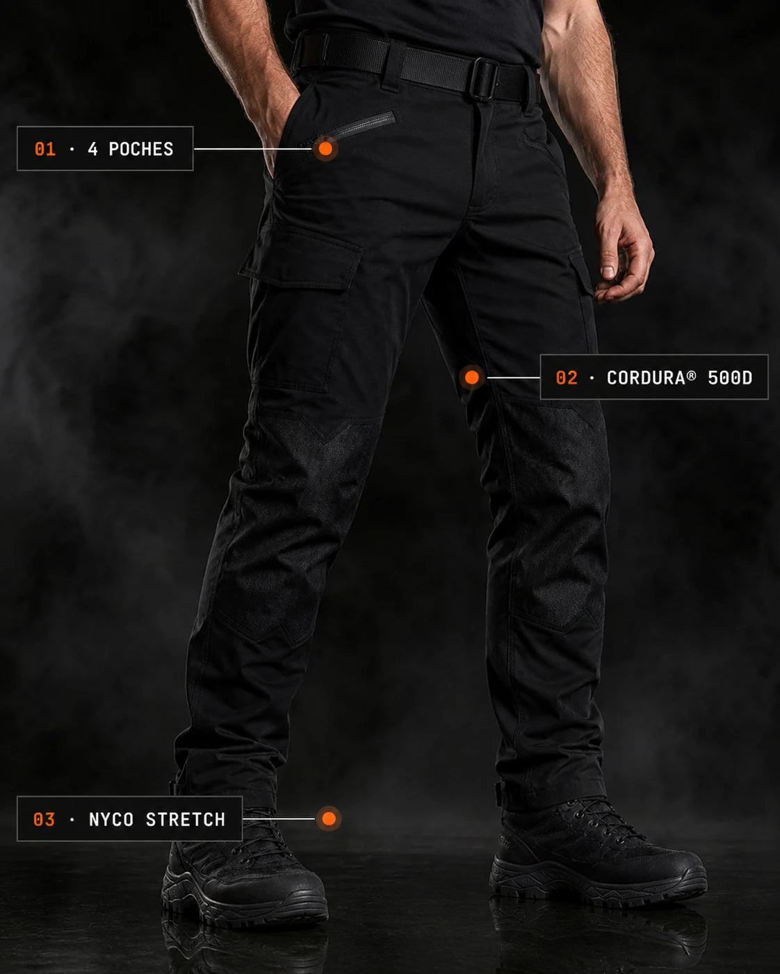 PRATIKAE™ — Le pantalon qui résiste à tout