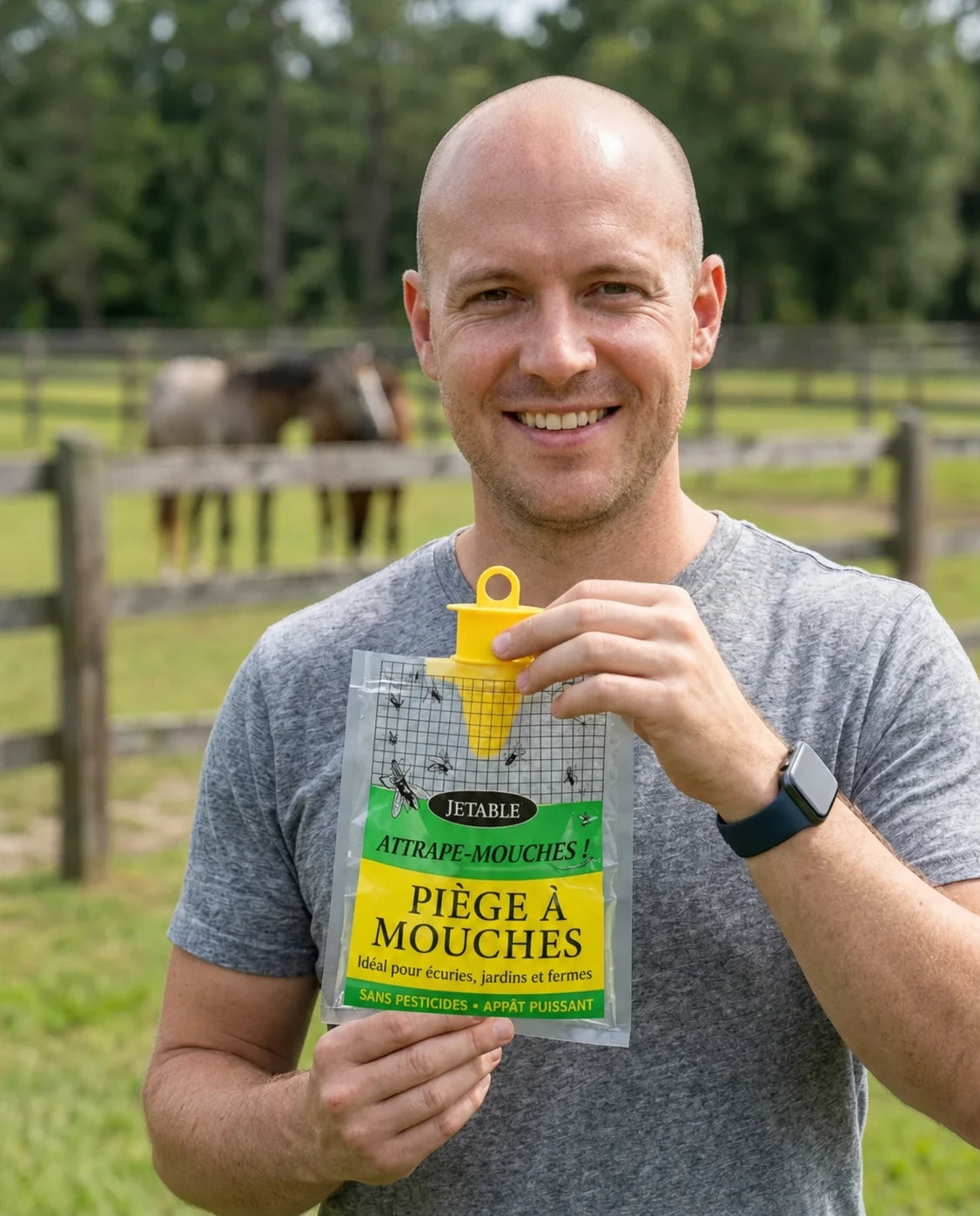 BioCatch – Grand piège à mouches suspendu pour une protection efficace contre les mouches