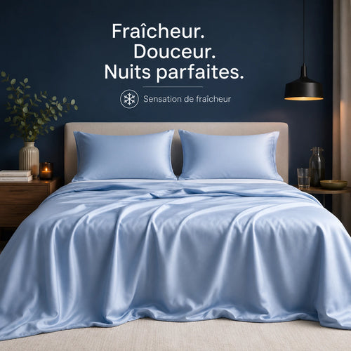Couette Pratikae® – Couette rafraîchissante effet “glacé” pour les nuits chaudes d’été