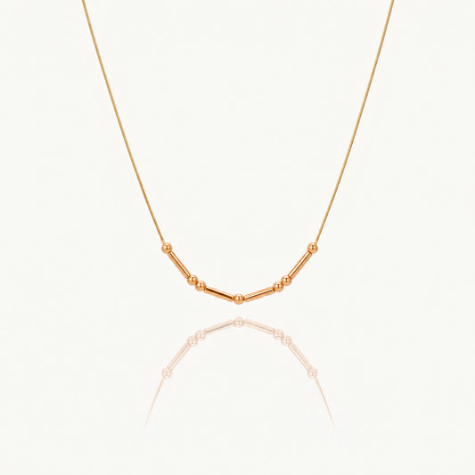 Collier en code Morse