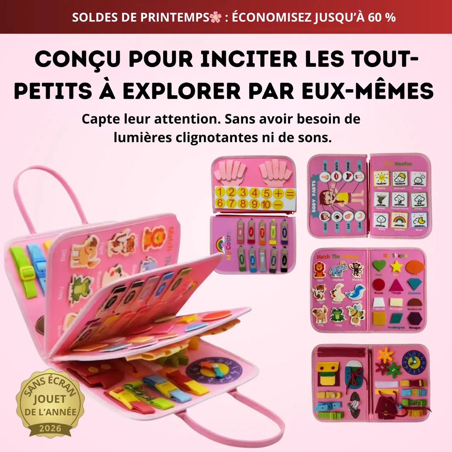 Planche d’activités Montessori Éveil™