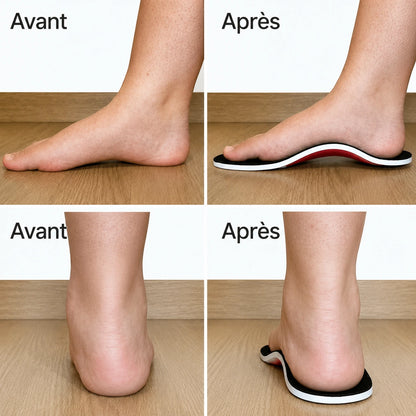 Pratikae™ — Semelles orthopédiques avec soutien de la voûte plantaire