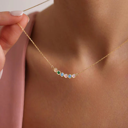 COLLIER AVEC PIERRE DE NAISSANCE