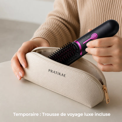 Pratikae BrushPro™ | Brosse lissante sans fil