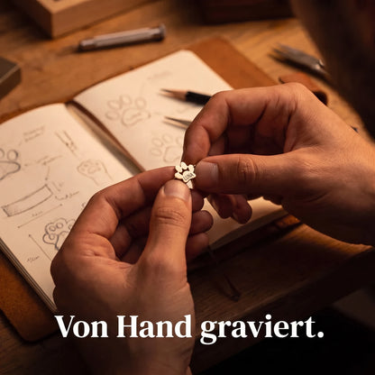 Le Bracelet Patte d'Amour - Gravé à son prénom