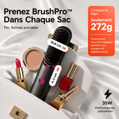 Pratikae BrushPro™ | Brosse lissante sans fil