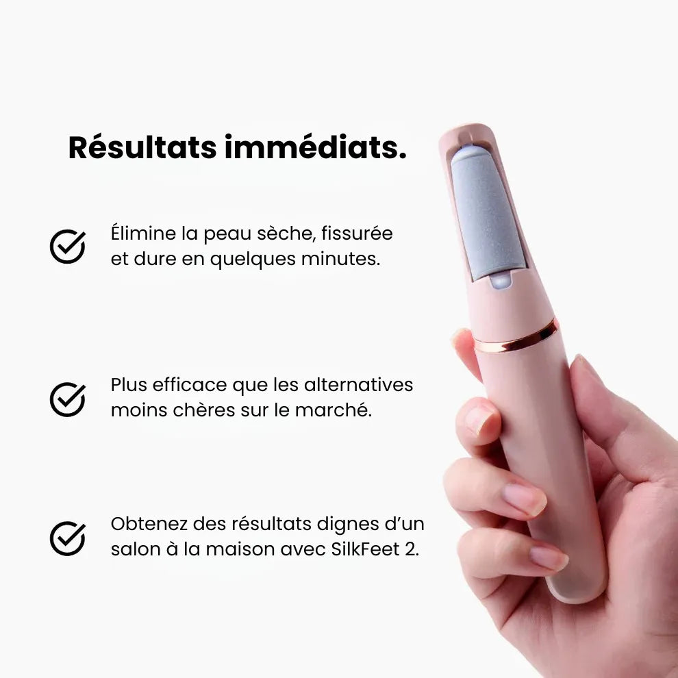 SilkFeet 2 - Des pieds doux sans visites coûteuses en salon