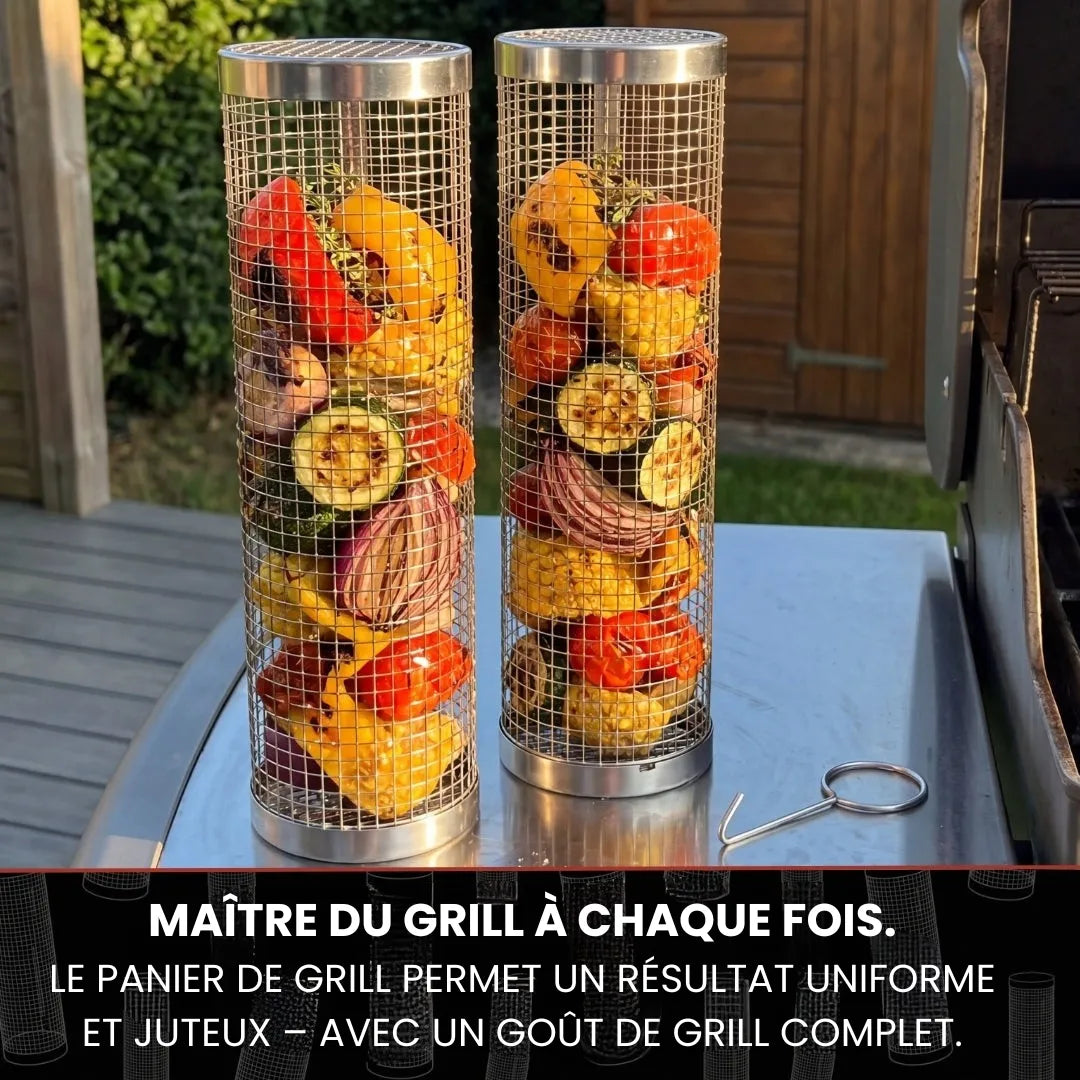 Paniers de grill – qualité supérieure, toujours une cuisson parfaite