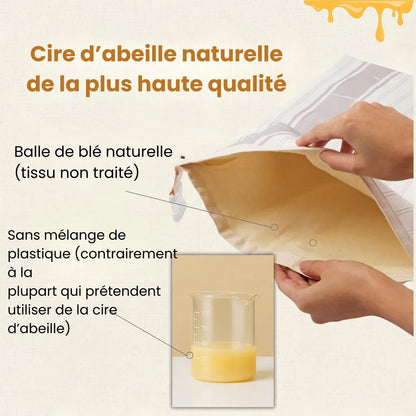 CroustiBag – Sacs à pain premium 100 % coton et cire d’abeille