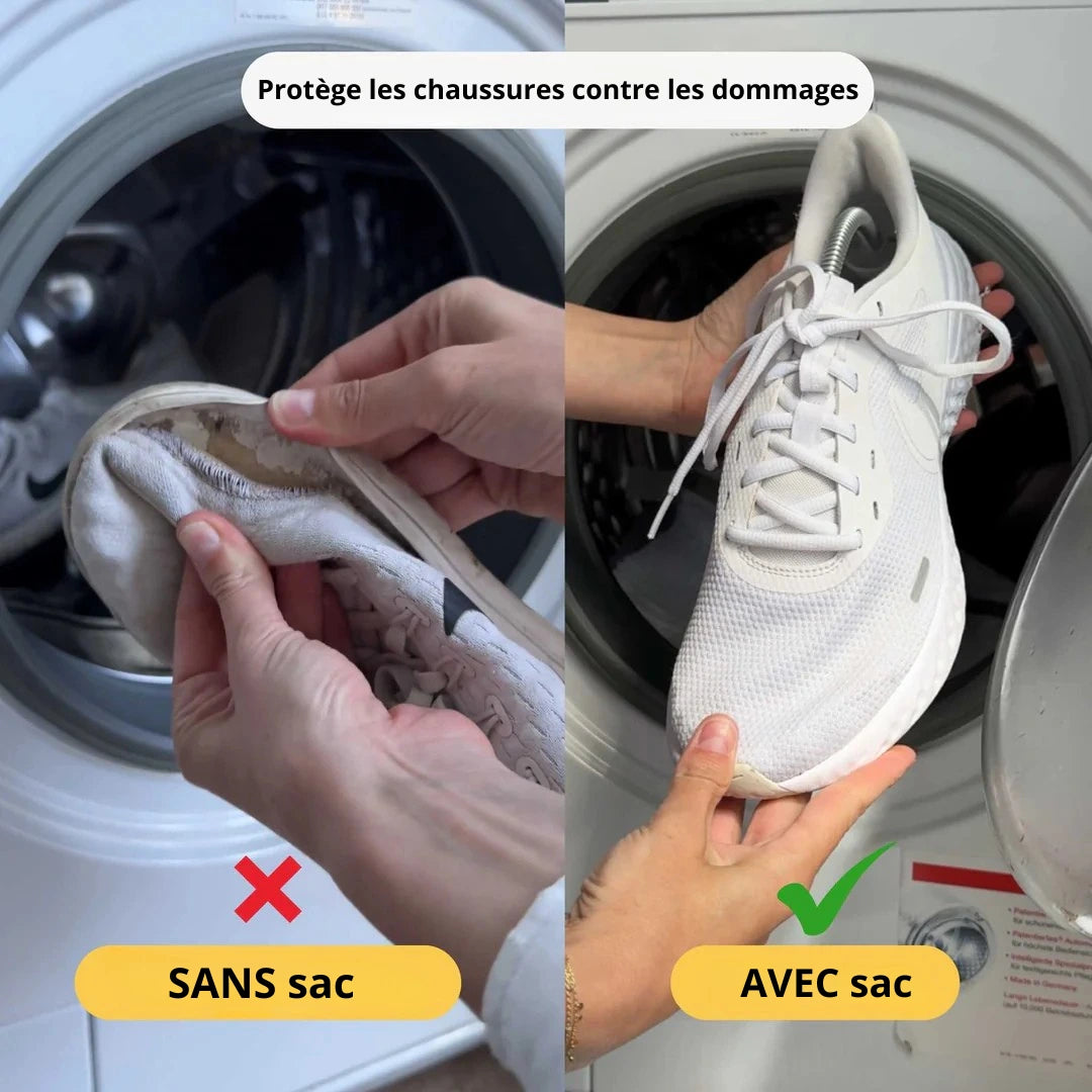 Lave-Chaussures - Sac de Lavage pour Chaussures