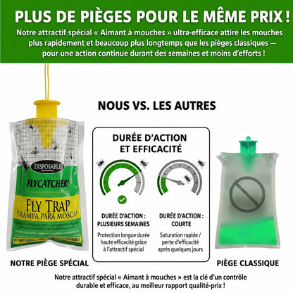 BioCatch – Grand piège à mouches suspendu pour une protection efficace contre les mouches