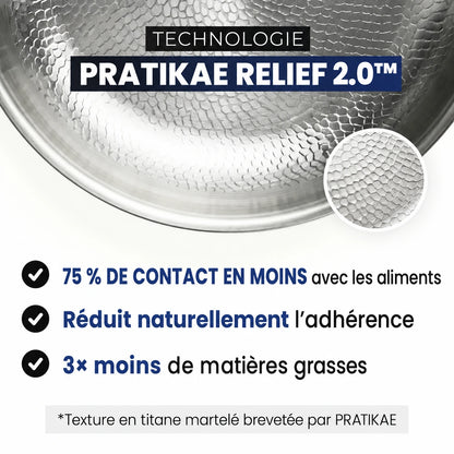 Poêle 100 % Titane Pur Pour Une Cuisine Sans Toxines