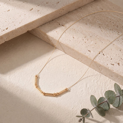 Collier en code Morse