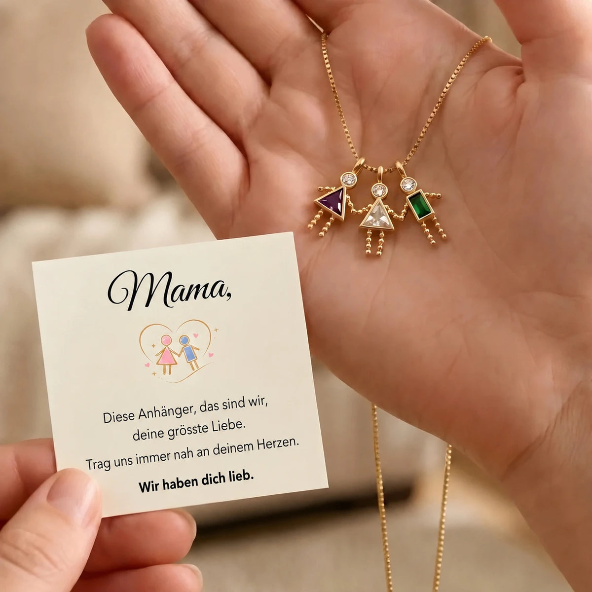 COLLIER L'AMOUR D'UNE MAMAN