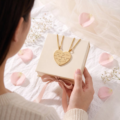 Collier Puzzle Cœur – Pratikae®
