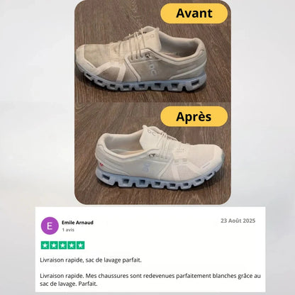 Lave-Chaussures - Sac de Lavage pour Chaussures