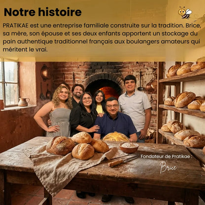 CroustiBag – Sacs à pain premium 100 % coton et cire d’abeille
