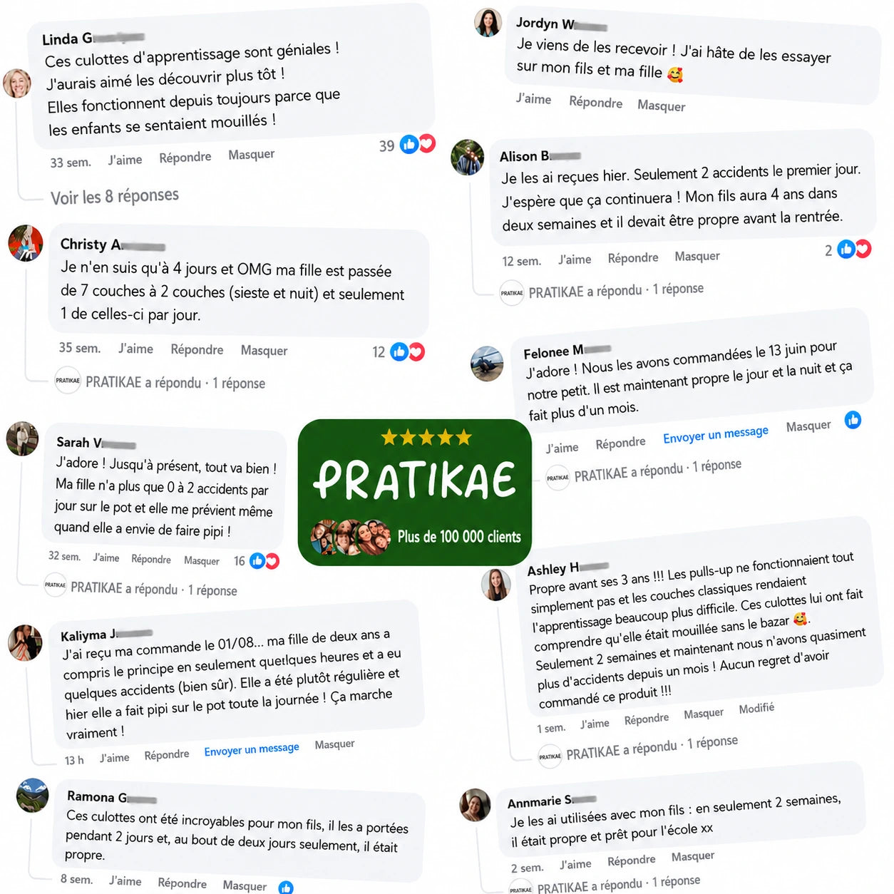 Culotte d'apprentissage de la propreté