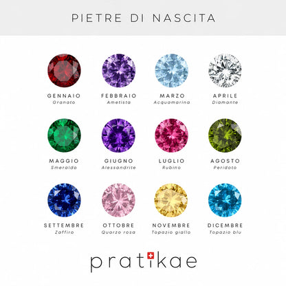 COLLIER AVEC PIERRE DE NAISSANCE