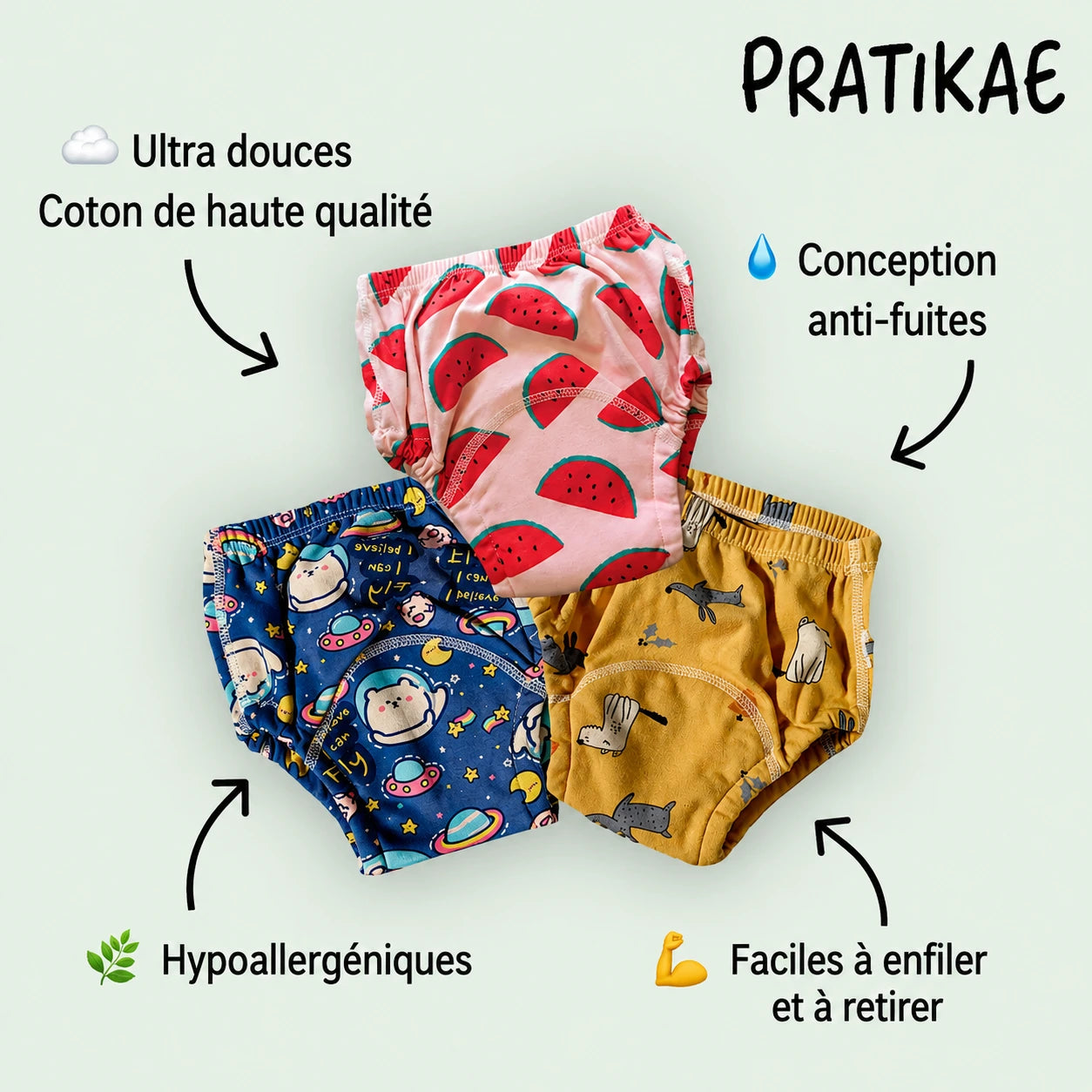 Culotte d'apprentissage de la propreté