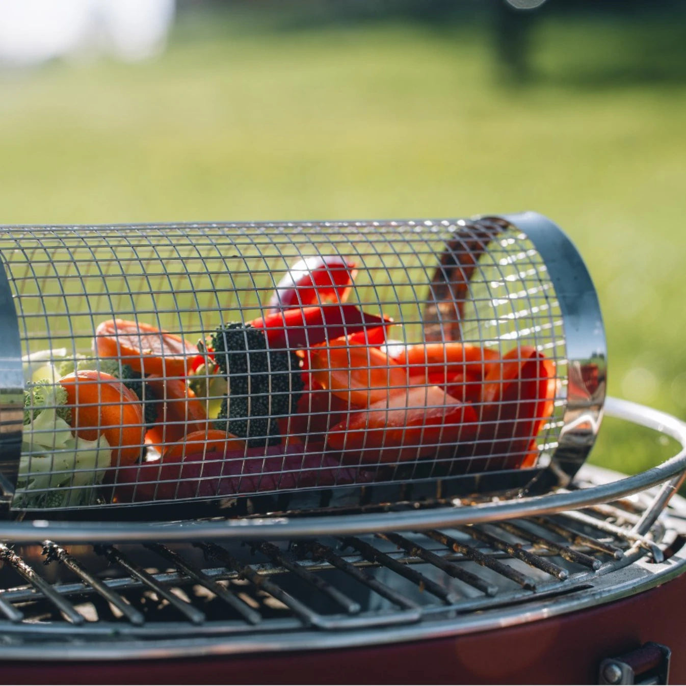 GrillTube™ – Panier BBQ Anti-Chute