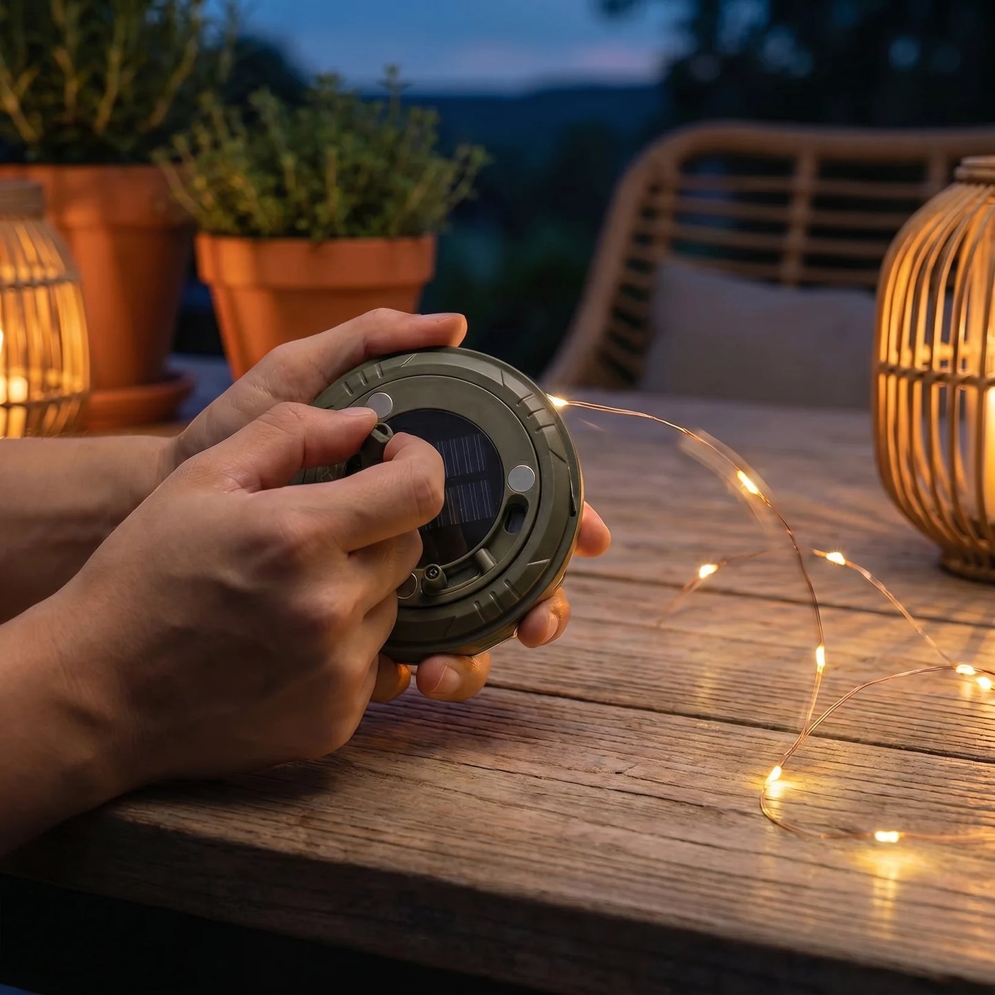 Pratikae – Guirlande lumineuse solaire