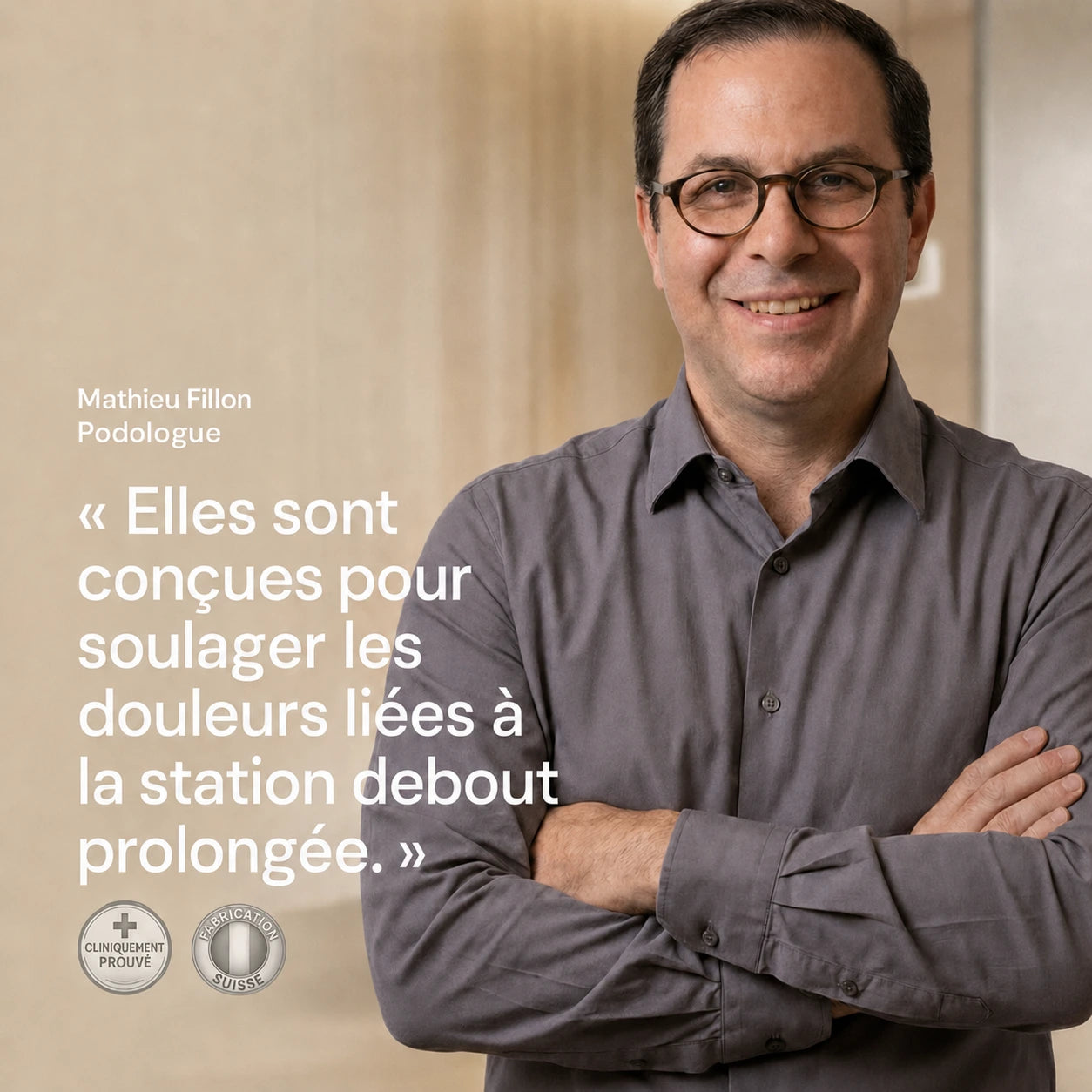 Semelle PodoConfort – Soulagement Orthopédique