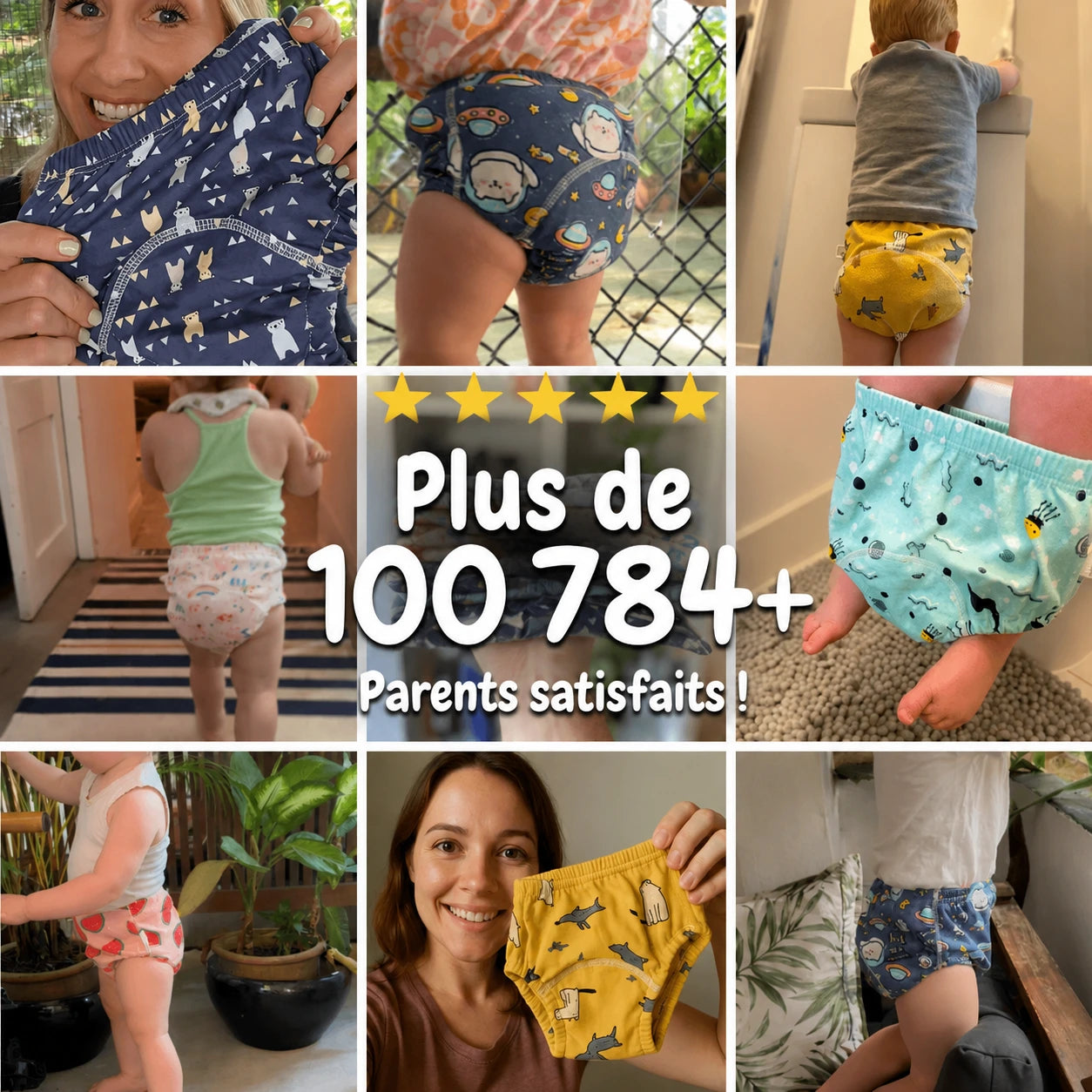 Culotte d'apprentissage de la propreté
