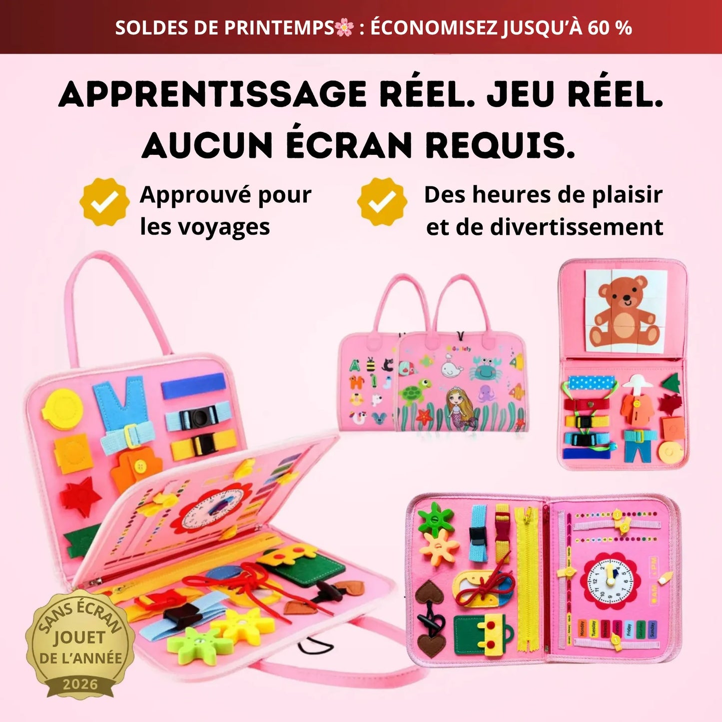 Planche d’activités Montessori Éveil™