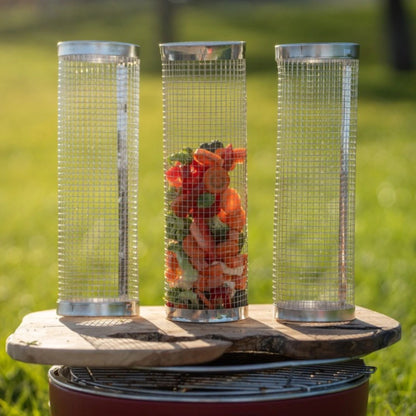 GrillTube™ – Panier BBQ Anti-Chute