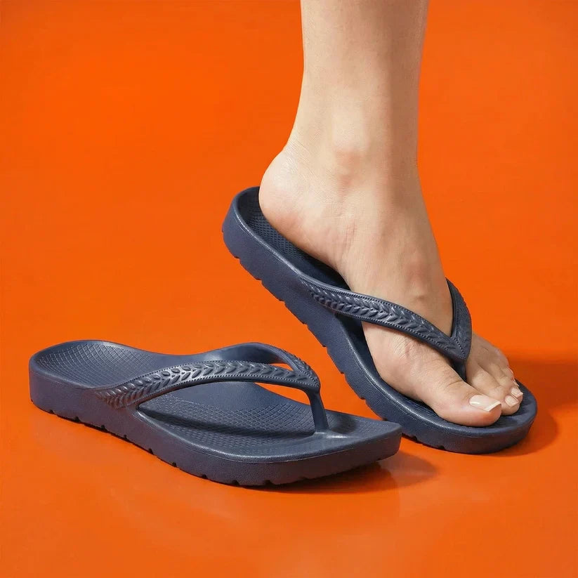 Tongs avec soutien de la voûte plantaire