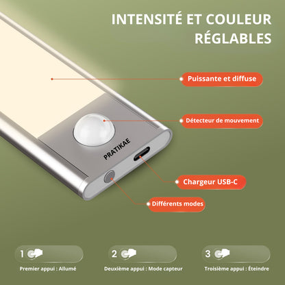 Barre lumineuse LED PRATIKAE