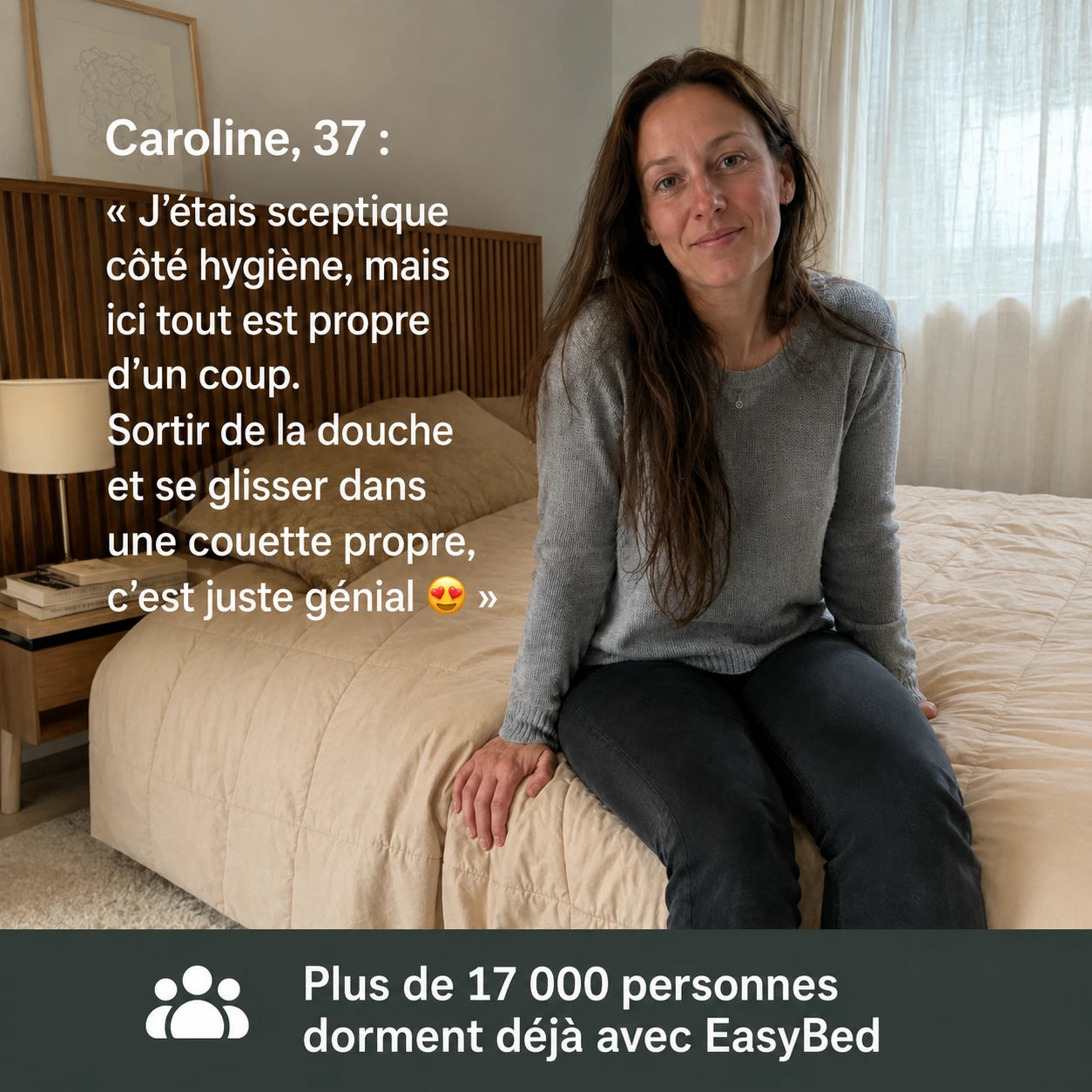 EasyBed® – Une couette et une housse en un seul produit
