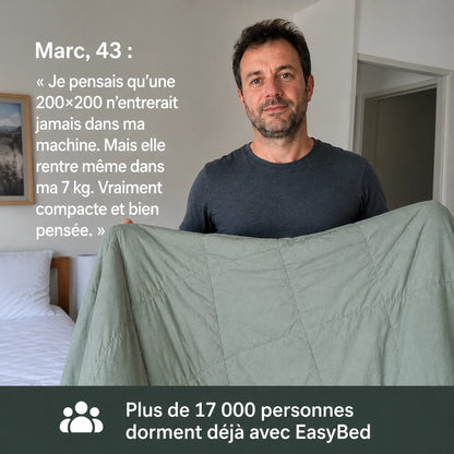 EasyBed® – Une couette et une housse en un seul produit