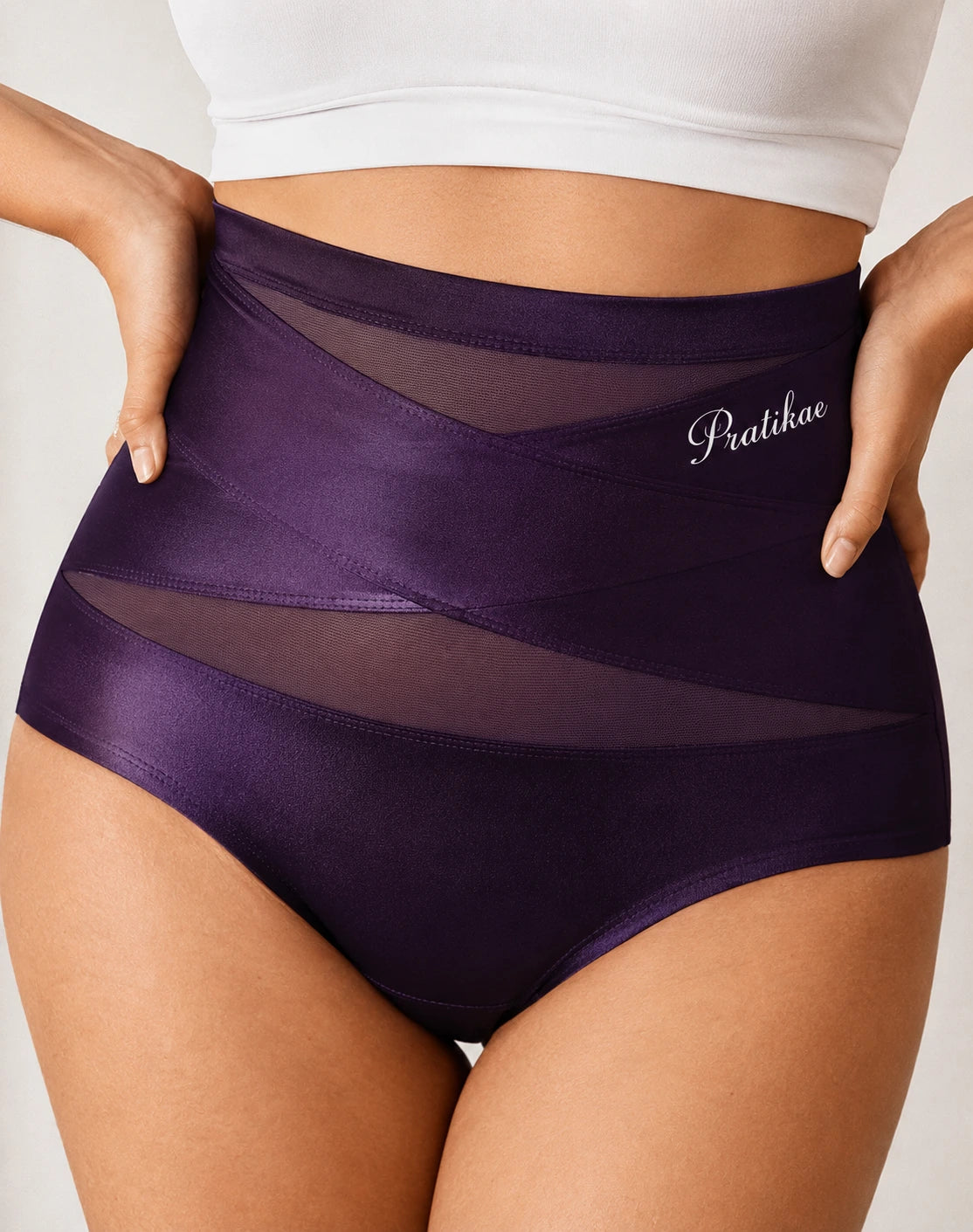 Culotte gainante taille haute — ventre plat sans coutures