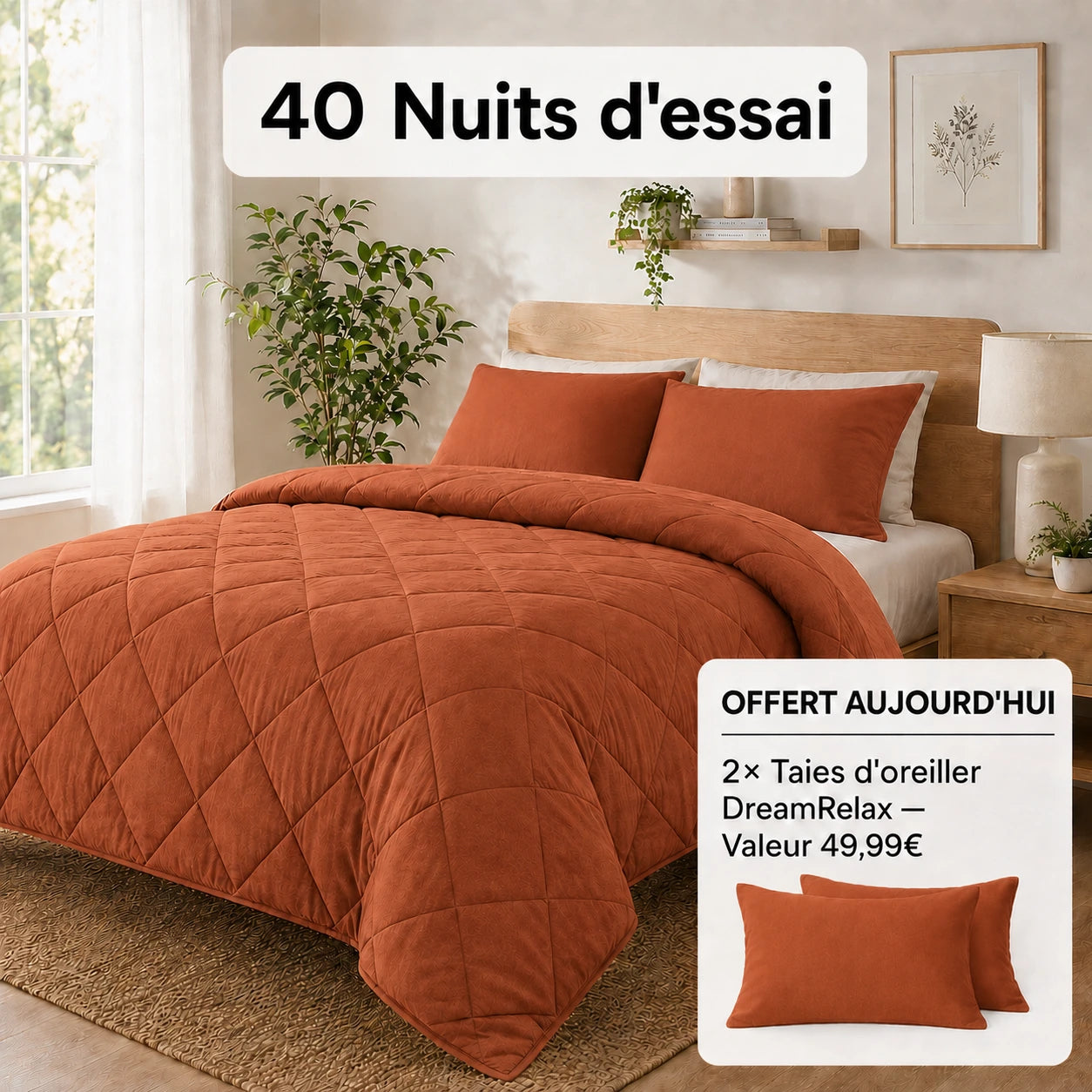 EasyBed® – Une couette et une housse en un seul produit
