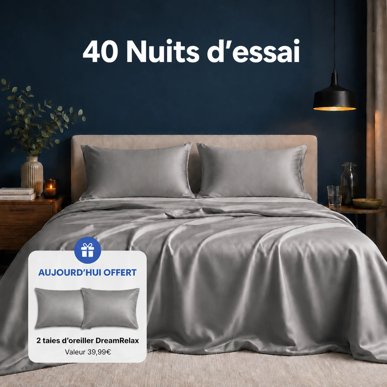 Couette Pratikae® – Couette rafraîchissante effet “glacé” pour les nuits chaudes d’été