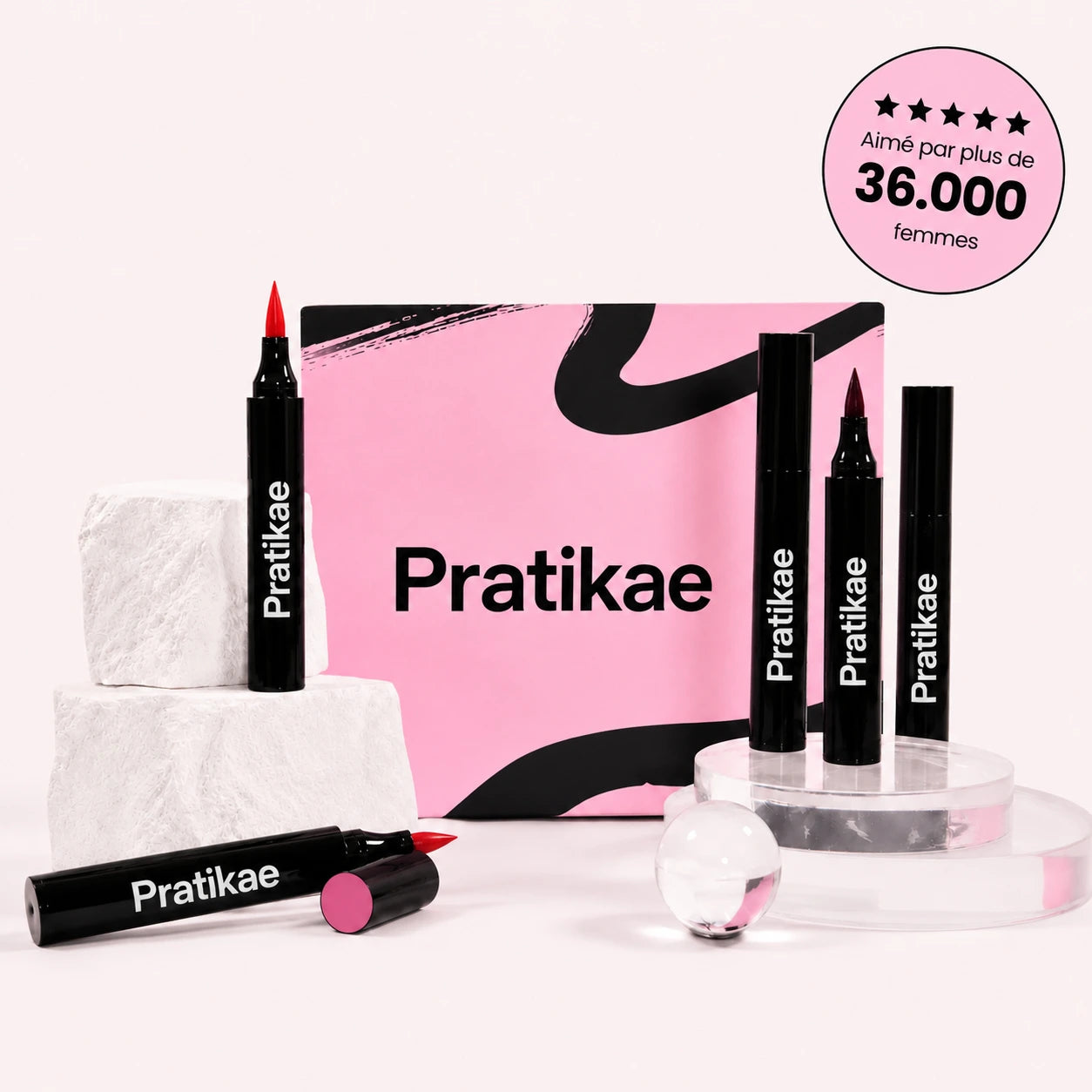 5 vernis à ongles en stylo · sans lampe UV | Pratikae