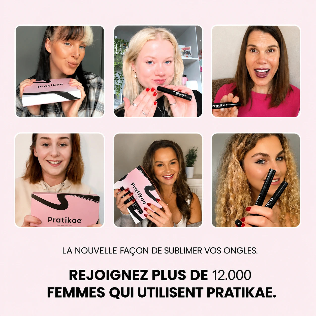 5 vernis à ongles en stylo · sans lampe UV | Pratikae