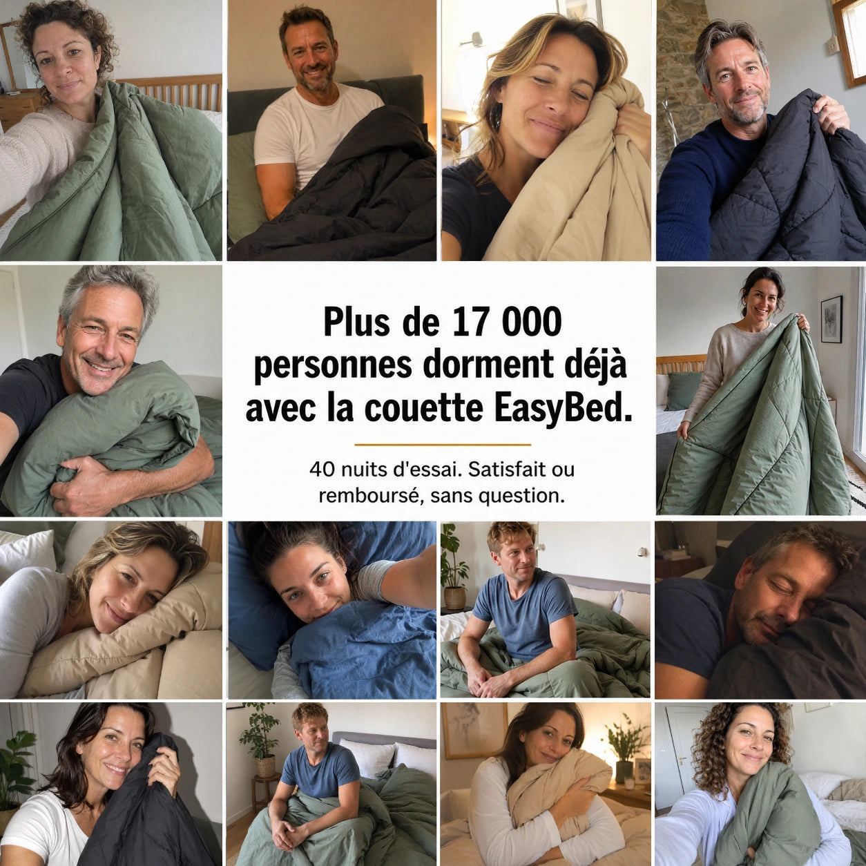 EasyBed® – Une couette et une housse en un seul produit