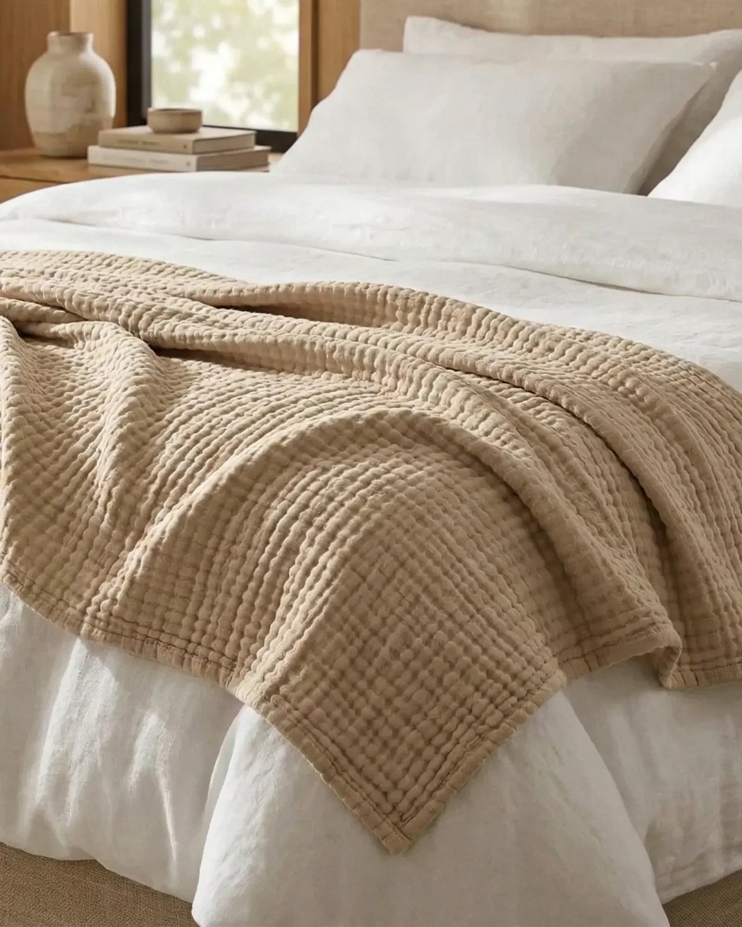 La couverture en mousseline – 100 % coton mousseline (1+1 offert)