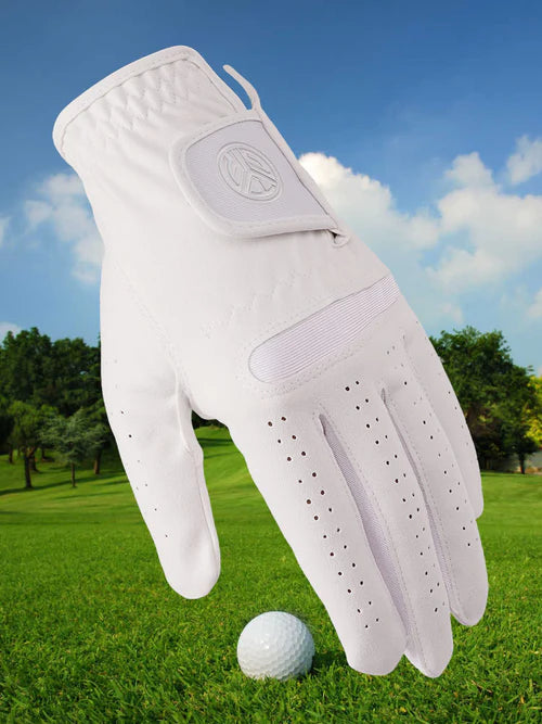 Gants de golf en cuir · Lot de 3