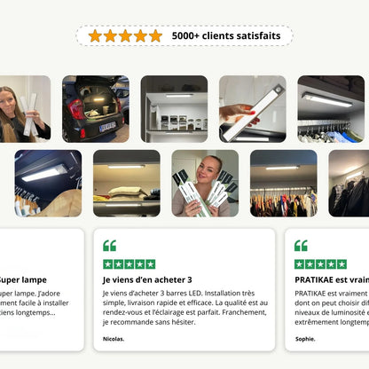 Barre lumineuse LED PRATIKAE