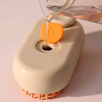 Brosse vapeur pour chien