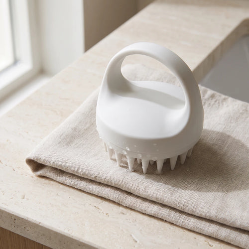 Brosse de massage cuir chevelu et barbe