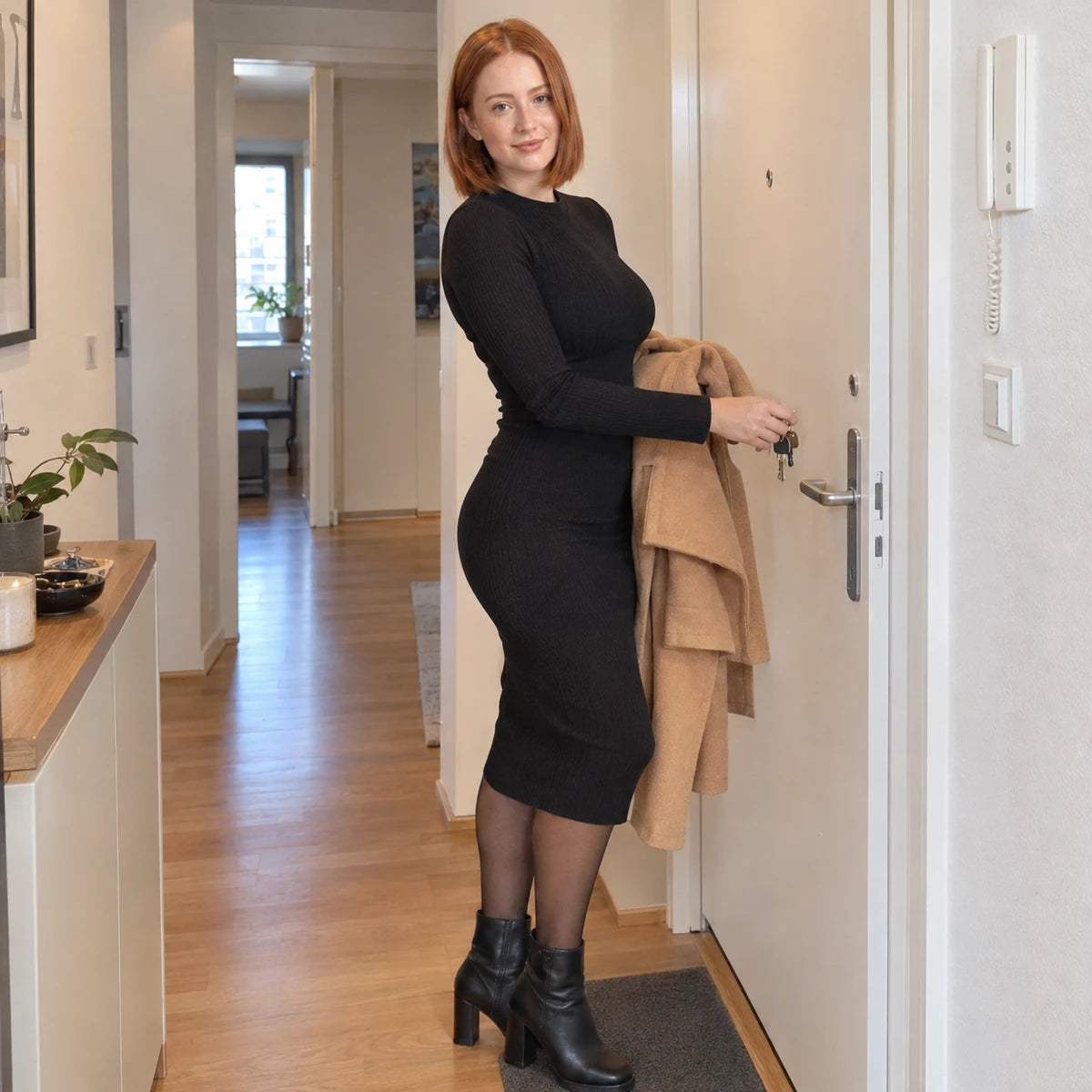 Silhouette nette avec les Collants Illusion