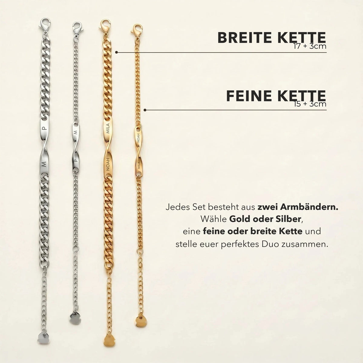 Bracelets Duo