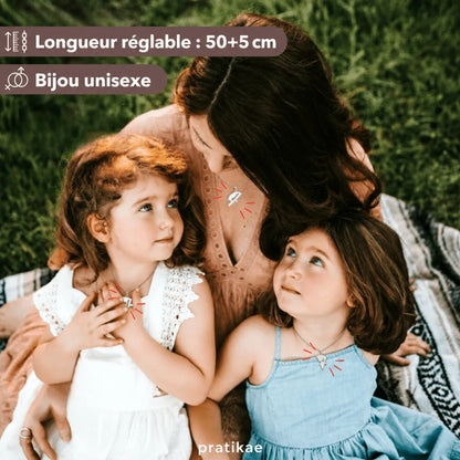 Collier Puzzle Cœur – Pratikae®