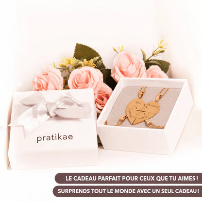 Collier Puzzle Cœur – Pratikae®