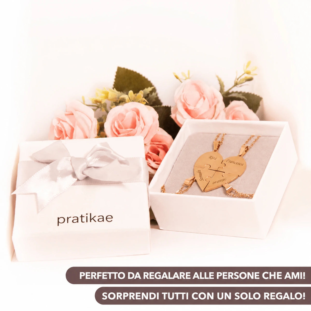 Collier Puzzle Cœur – Pratikae®